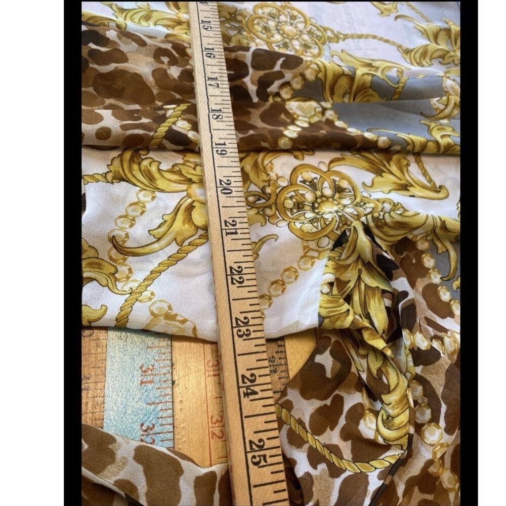 Chicos Size 3 US XL 14/16 Open Sheer Cardigan Travelers Tank Top Old Money Class - Picture 11 of 16